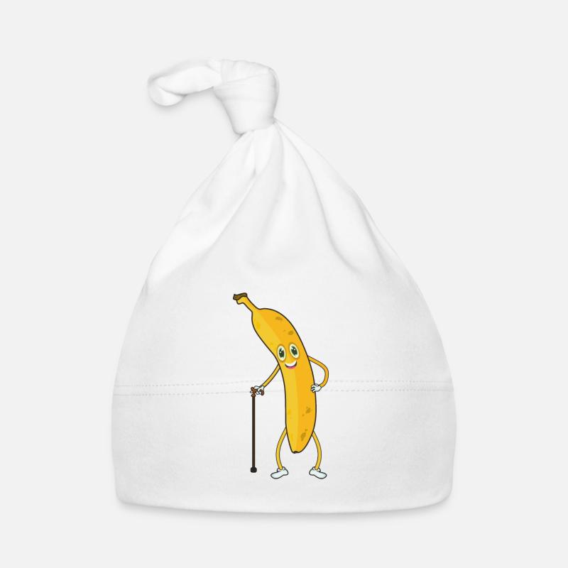 Alte Banane Opa Rentner Baby Bio-Mütze