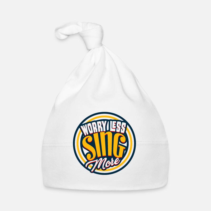 Chanter des chanteurs Bonnet bio Bébé