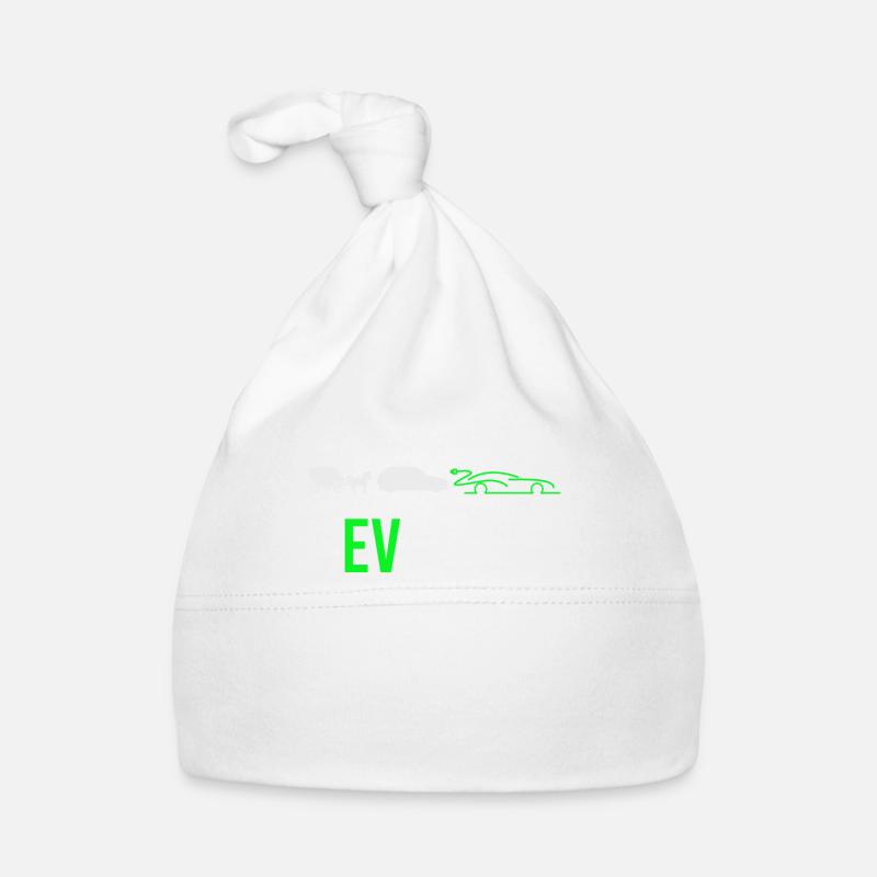 Voiture électrique électrique eauto rEVolution - Bonnet bio Bébé - blanc