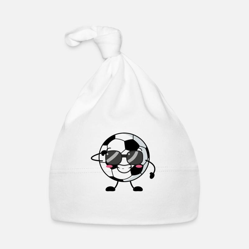 Soccer Organic Baby Cap