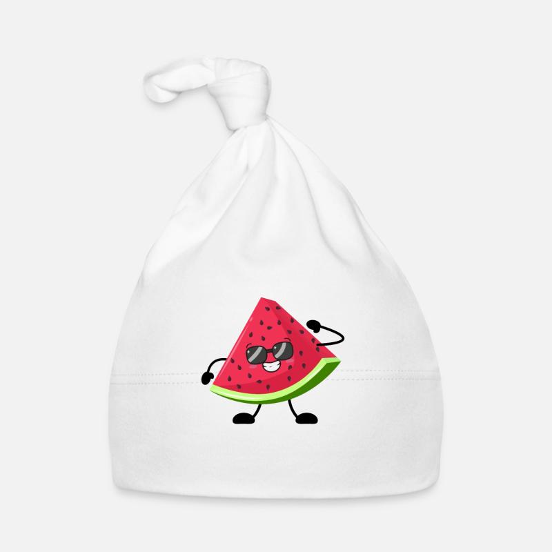 Watermelon Organic Baby Cap