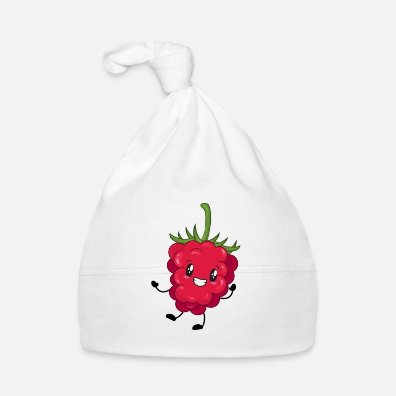 raspberry Organic Baby Cap