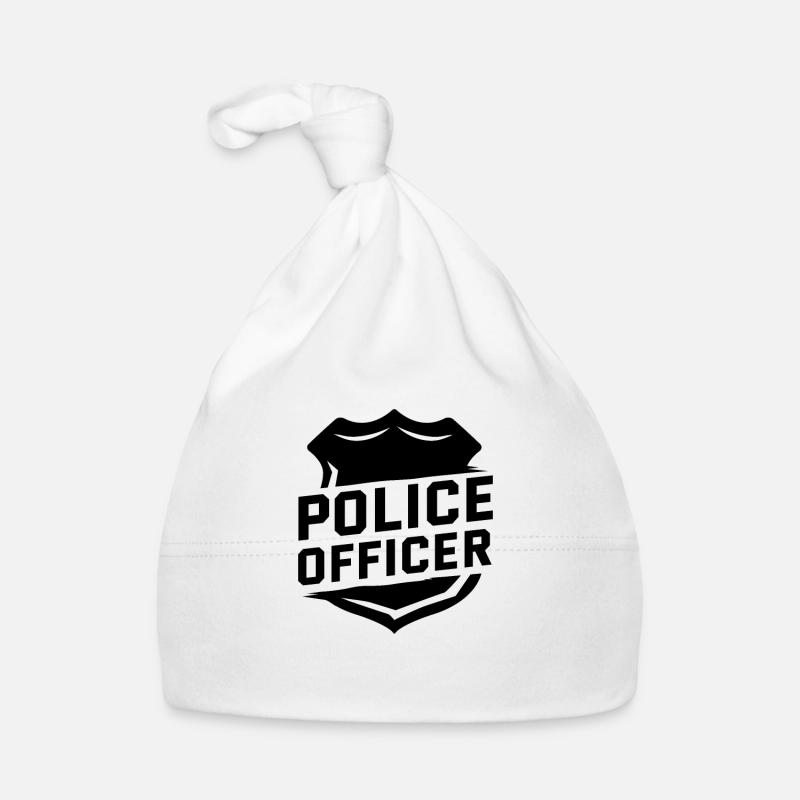 Policier Bonnet bio Bébé