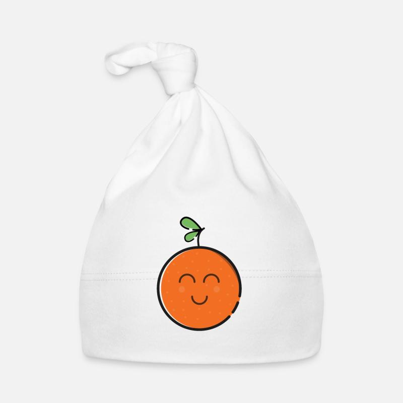 Orange Bonnet bio Bébé