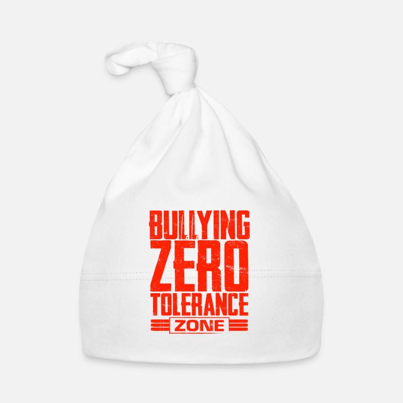 Anti-Mobbing-Geschenke Null-Toleranz-Zone Nein Baby Bio-Mütze