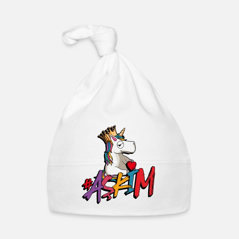 askim einhorn türkisch Baby Bio-Mütze