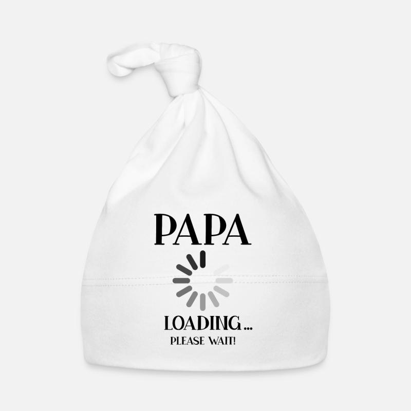 Papa Loading ... Schwangerschaft Baby Bio-Mütze
