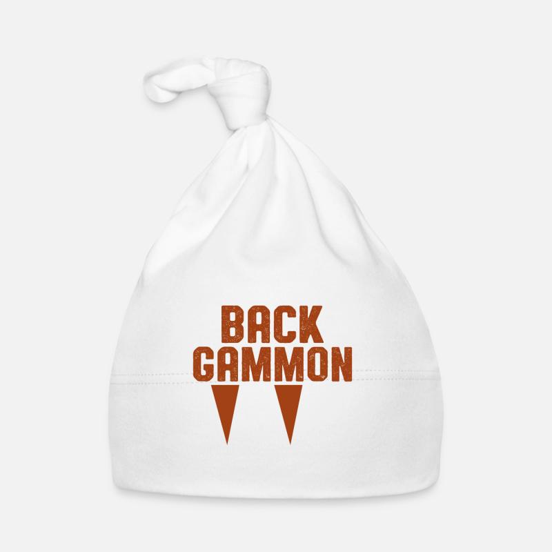 backgammon shirt Baby Bio-Mütze