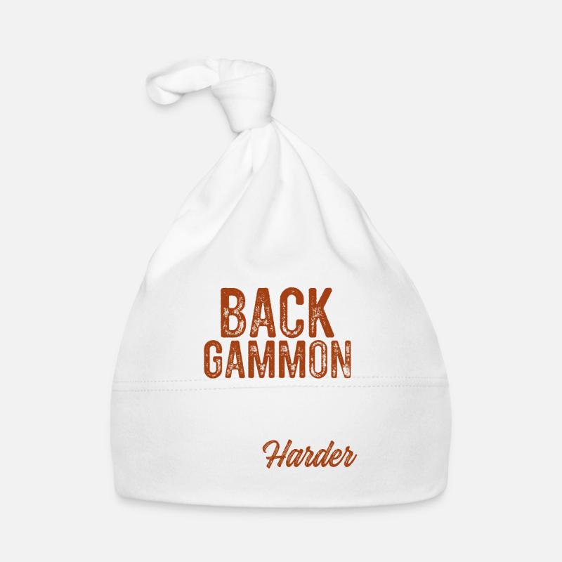 backgammon job Organic Baby Cap