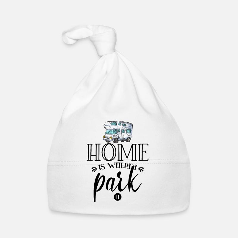 Motorhome Camping Organic Baby Cap