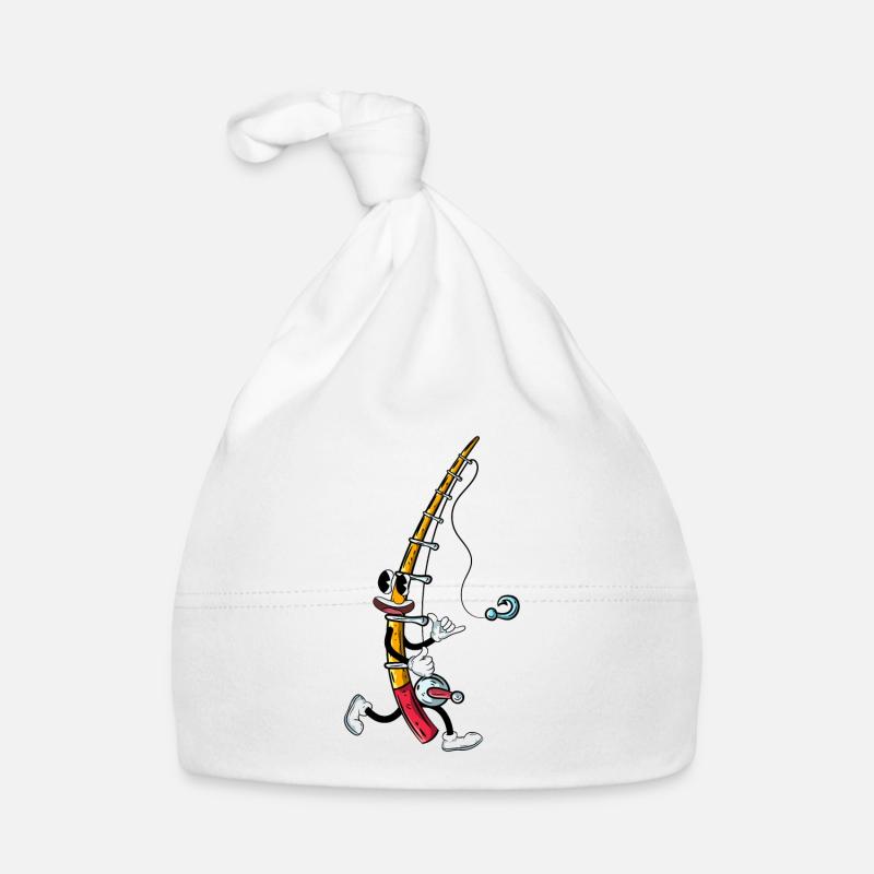 Pêcheur Pêcheur Ange - Bonnet bio Bébé - blanc