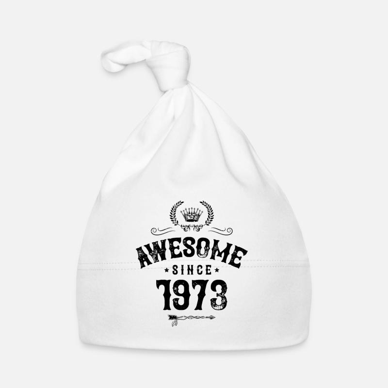 1973 awesome since Baby Bio-Mütze