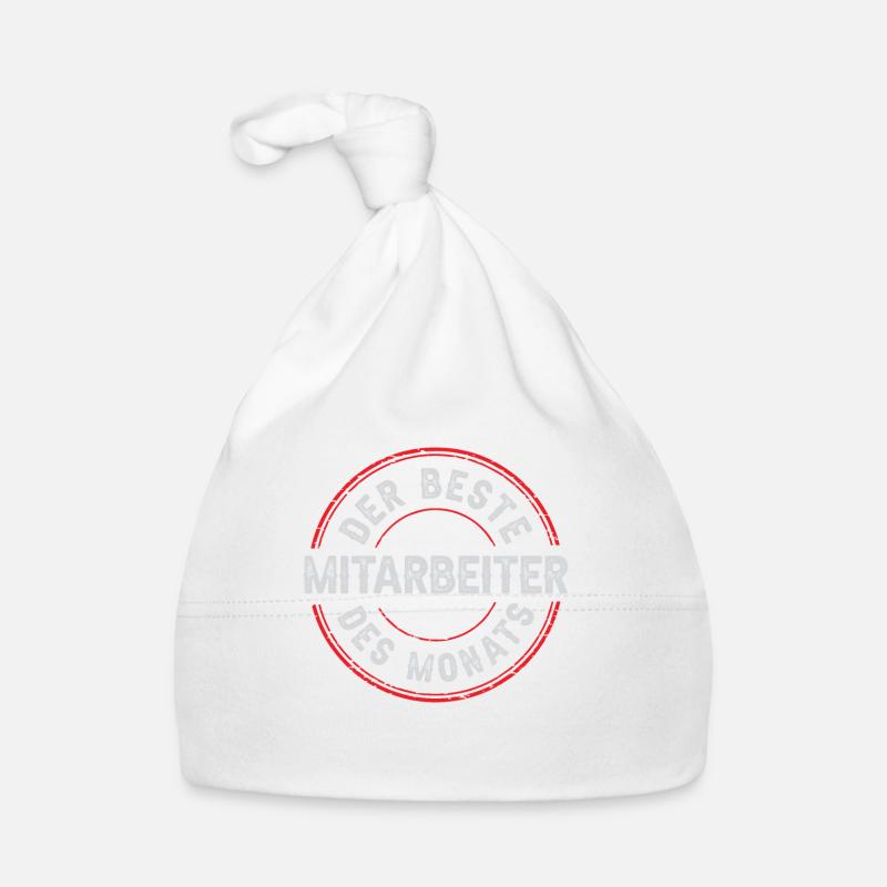 Mitarbeiter des Monats Baby Bio-Mütze