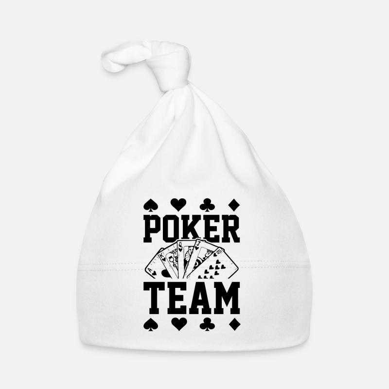 Poker Team Baby Bio-Mütze
