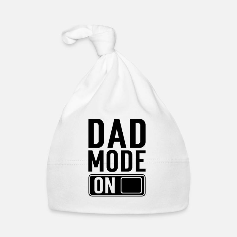 Papa werdender Vater Geschenk Spruch Baby Bio-Mütze