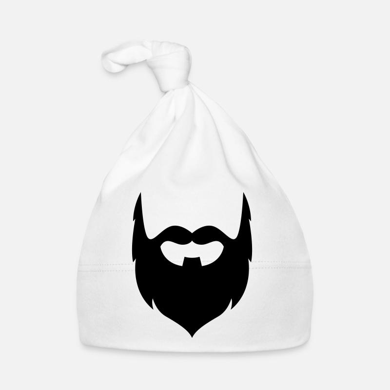 Symbole de barbe Bonnet bio Bébé