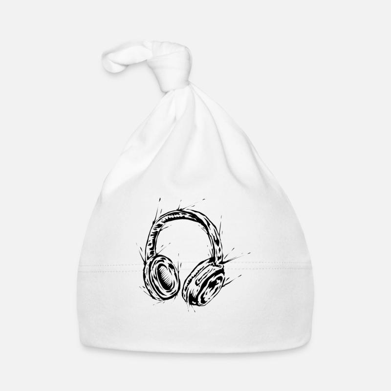 Headphone DJ Organic Baby Cap