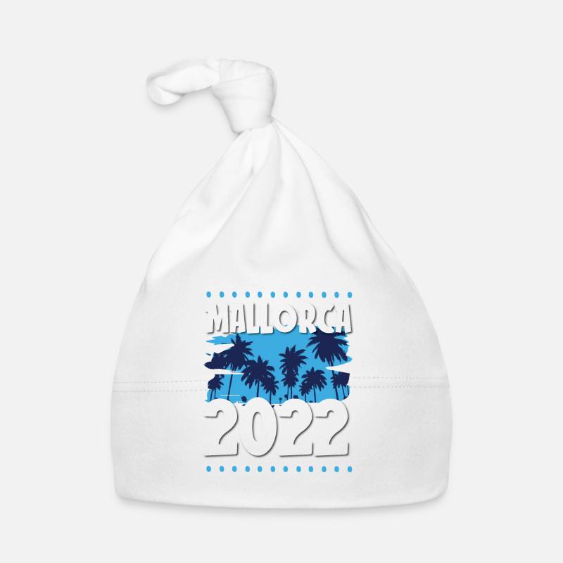 Mallorca 2022 Baby Bio-Mütze