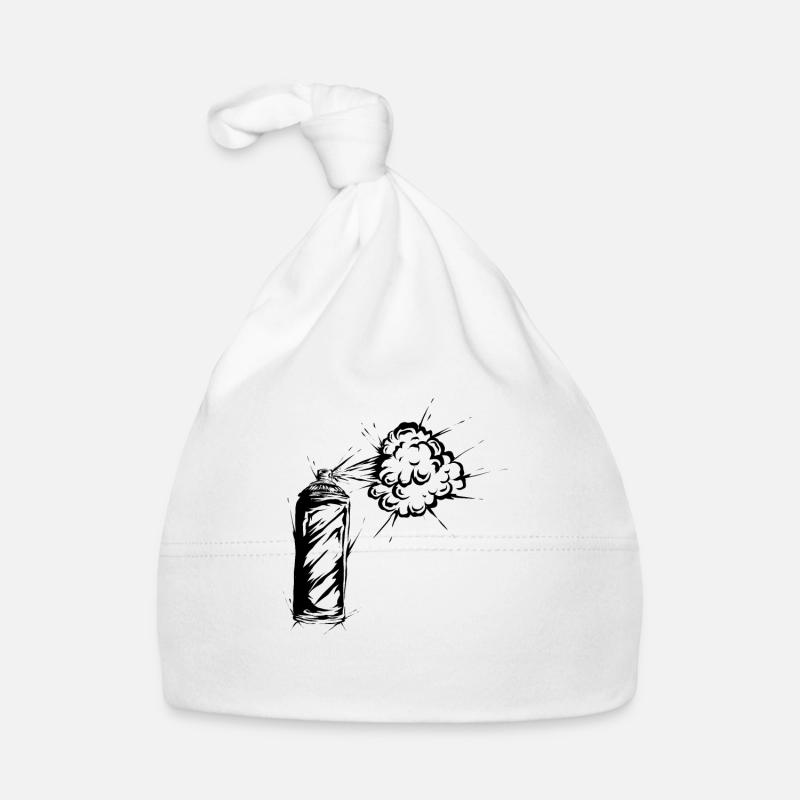 Bombe aérosol graffiti Bonnet bio Bébé