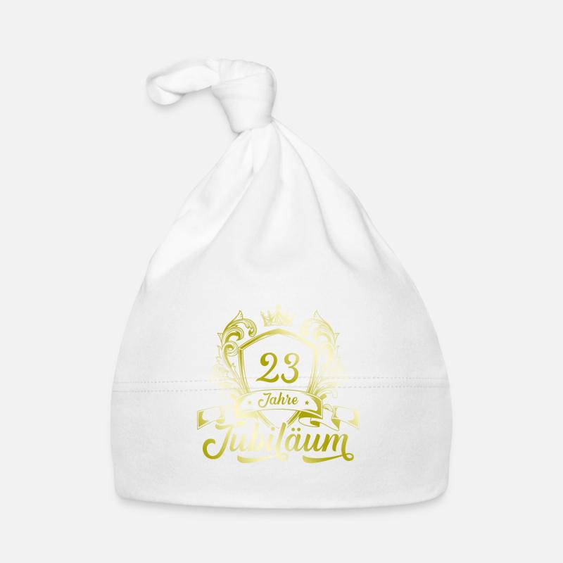 23 Zahl Kranz Baby Bio-Mütze
