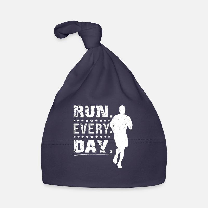Jeden Tag laufen - Streak Runner Baby Bio-Mütze