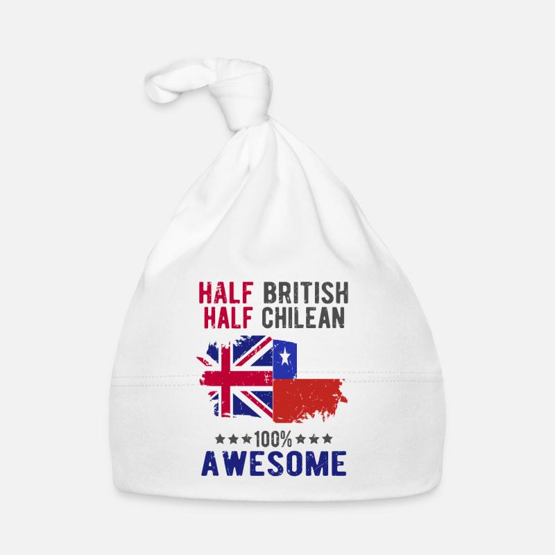 Halb Brite Halb Chilene Baby Bio-Mütze