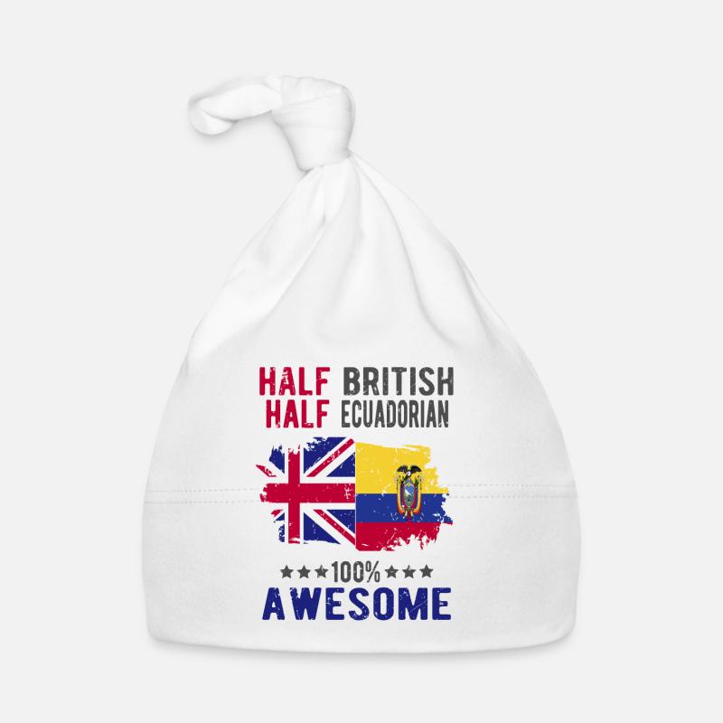 Halb Brite Halb Ecuadorianer Baby Bio-Mütze
