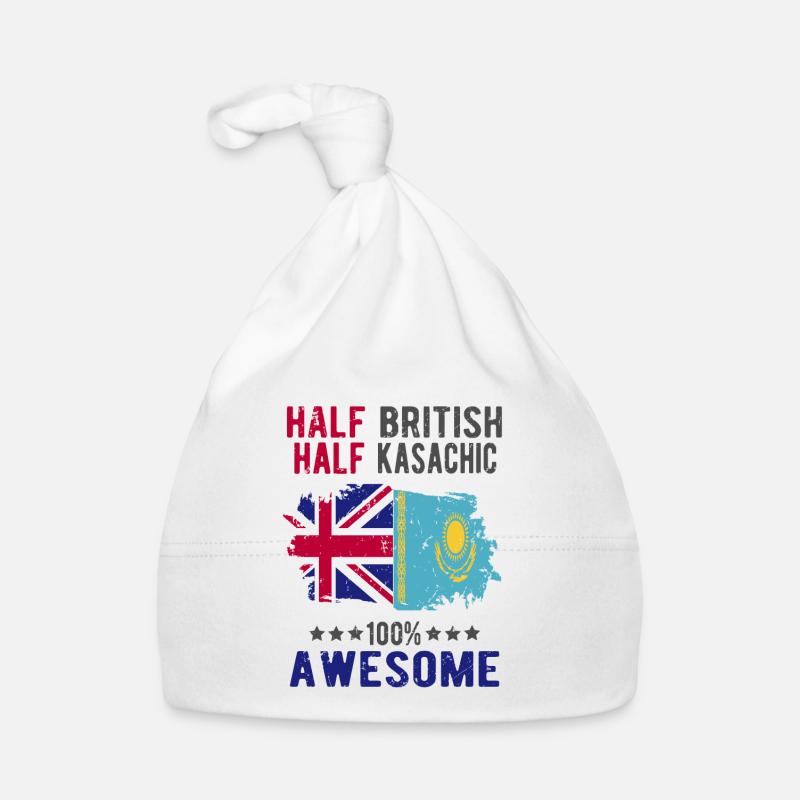 Moitié britannique moitié kazakh Bonnet bio Bébé
