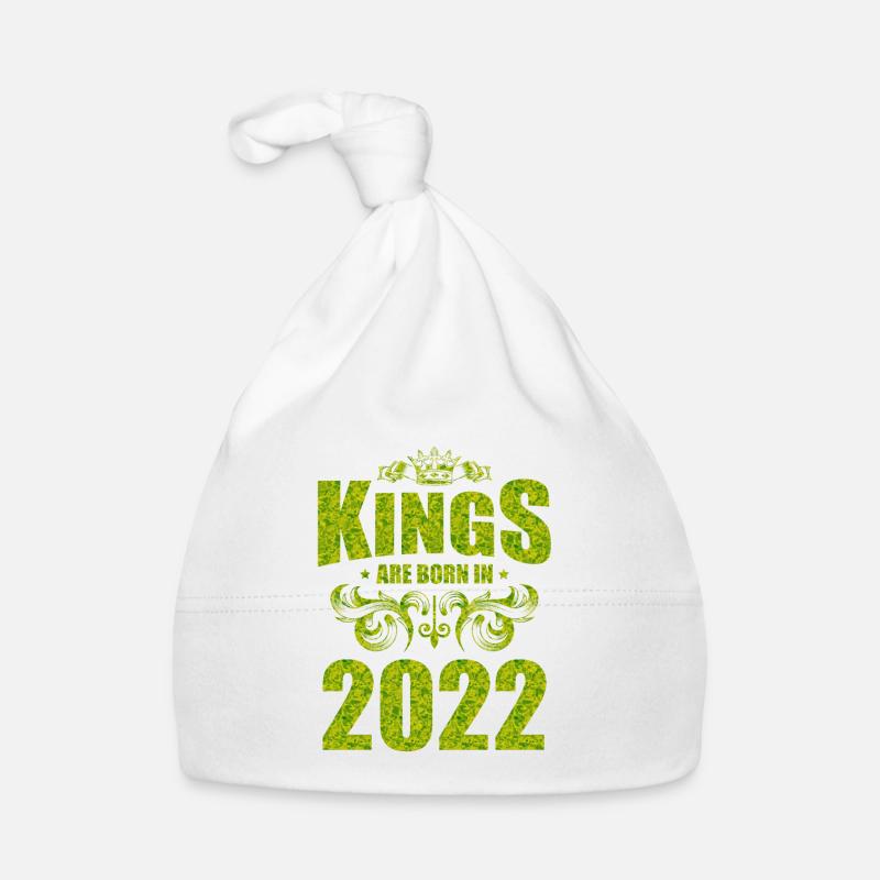 kings are born 2022 Organic Baby Cap