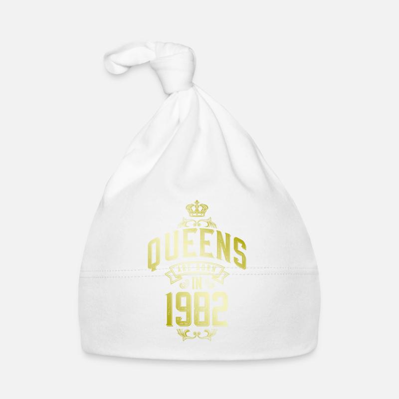 Queens born in 1982 Baby Bio-Mütze