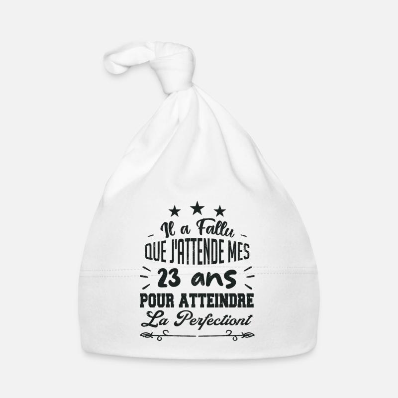 23 ans / perfection Bonnet bio Bébé