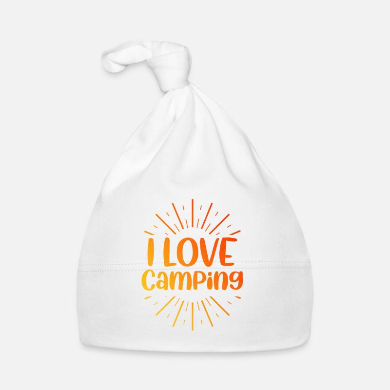 Ich liebe Camping Baby Bio-Mütze