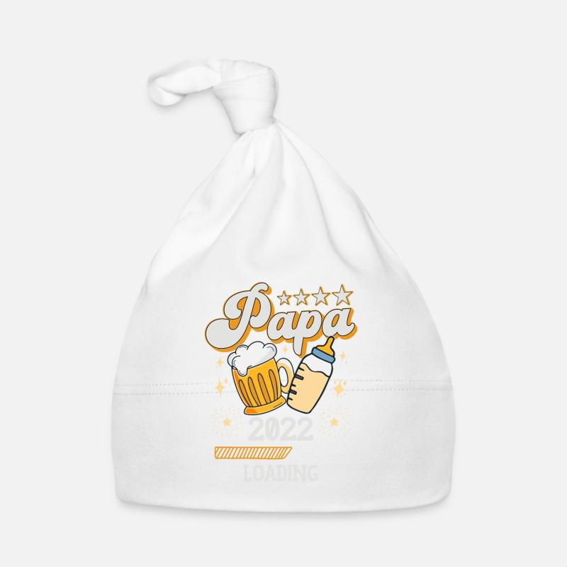 Papa 2022 Loading Father's Day Organic Baby Cap