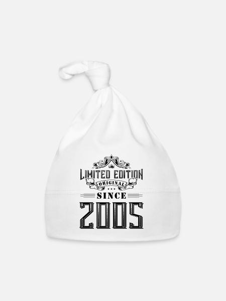 2005 limited edition - Baby Bio-Mütze - Weiß - Vorne