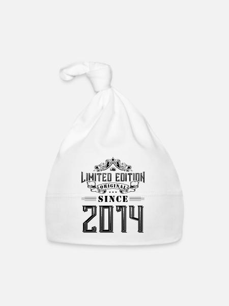 2014 limited edition - Baby Bio-Mütze - Weiß - Vorne