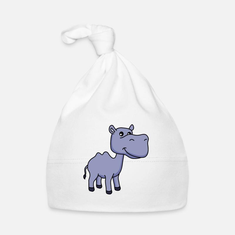Camel Comic Organic Baby Cap