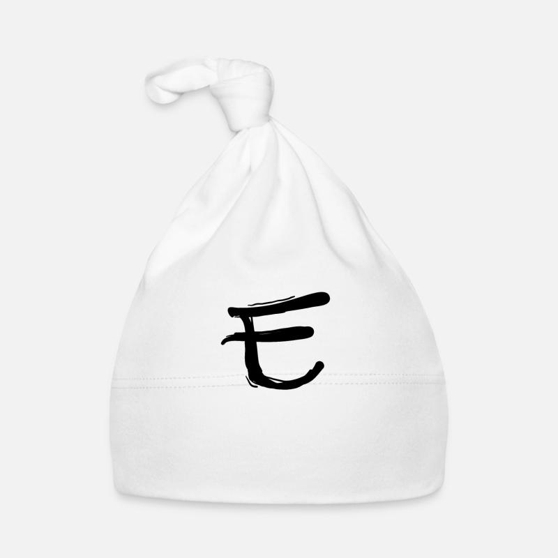 Lettre coréenne T Bonnet bio Bébé