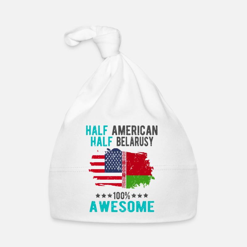 Halb Amerikaner Halb Belarusse Baby Bio-Mütze
