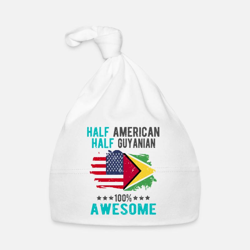 Halb Amerikaner Halb Guyaner Baby Bio-Mütze