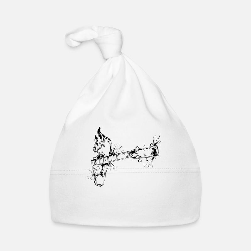 Gitarre Baby Bio-Mütze