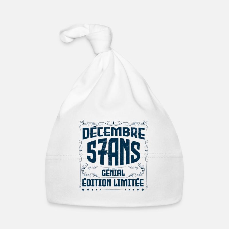 DÉCEMBRE 47 Ans | Édition limitée Bonnet bio Bébé