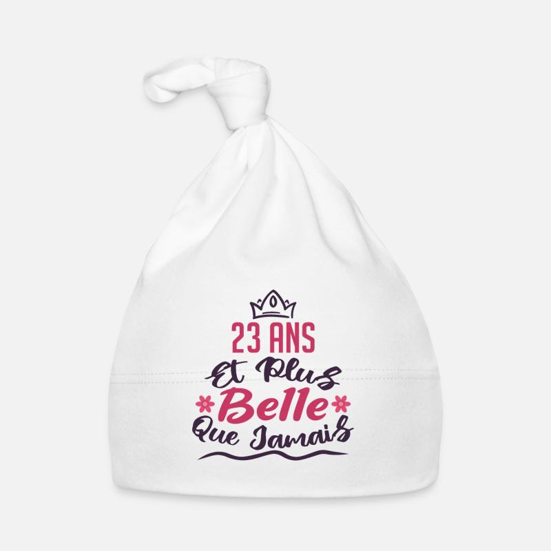 23 ans et plus belle que jamais Bonnet bio Bébé
