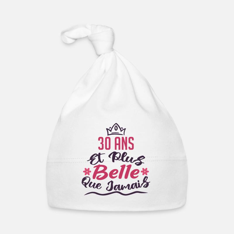 30 ans et plus belle que jamais Bonnet bio Bébé