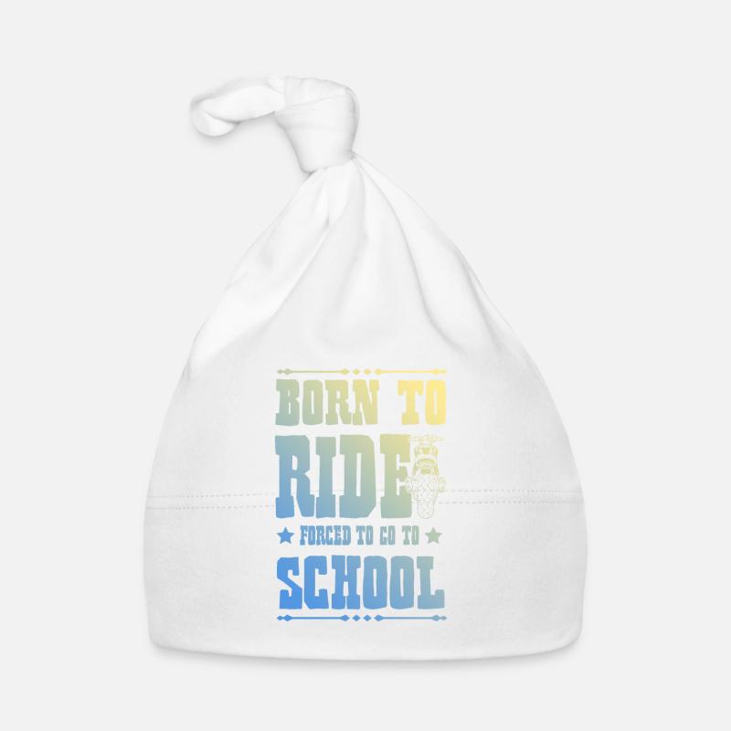 Balade à moto Bonnet bio Bébé