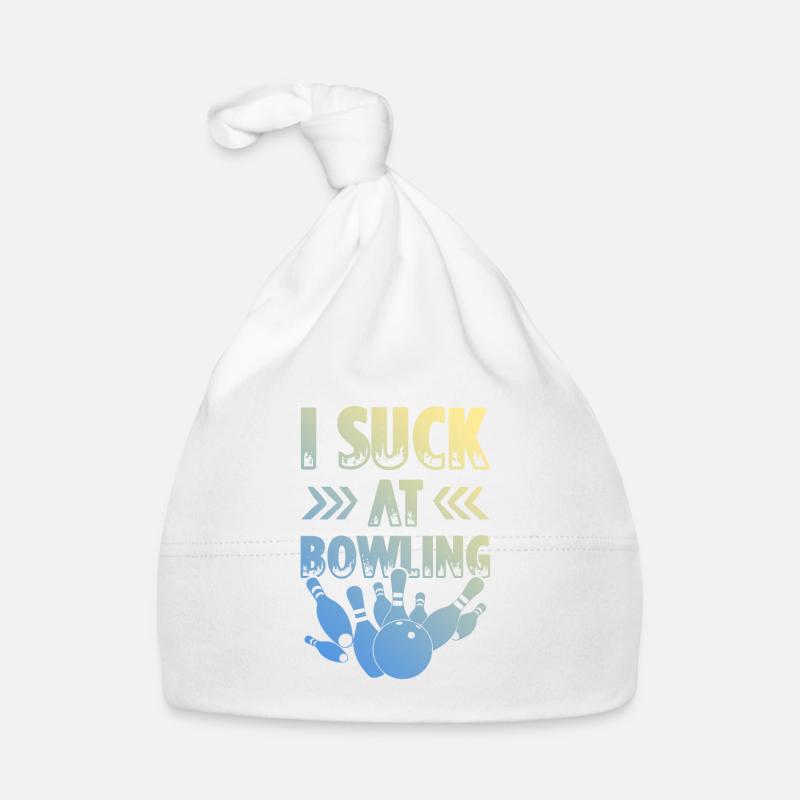 Bowling dire drôle Bonnet bio Bébé