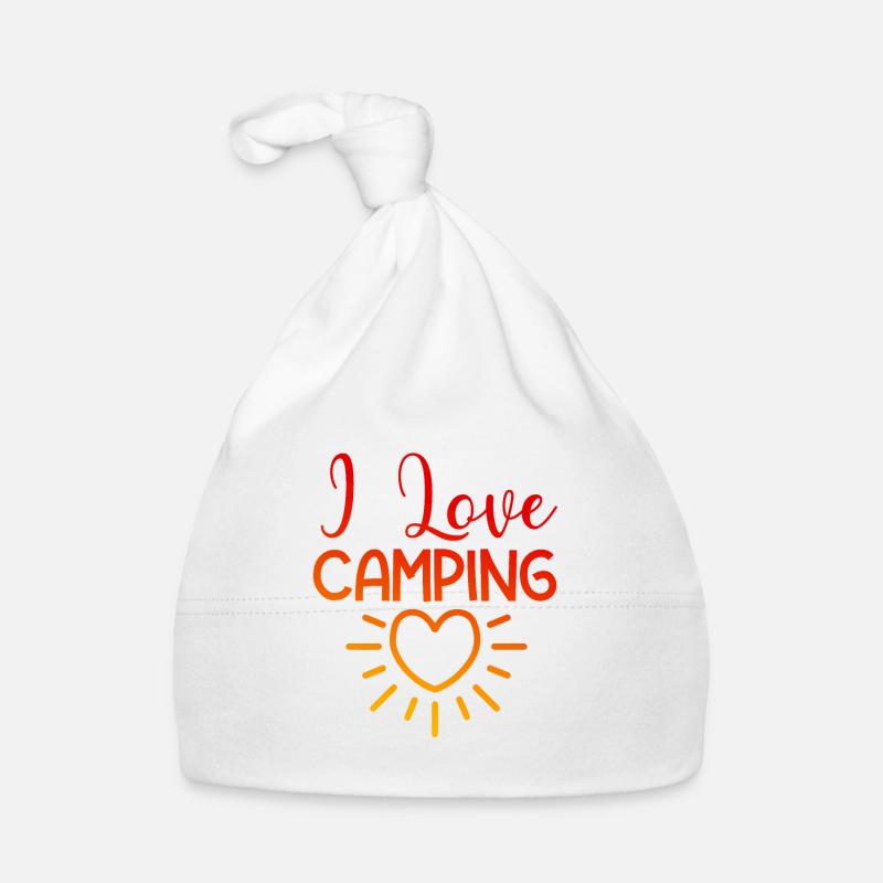 Ich liebe Camping Baby Bio-Mütze