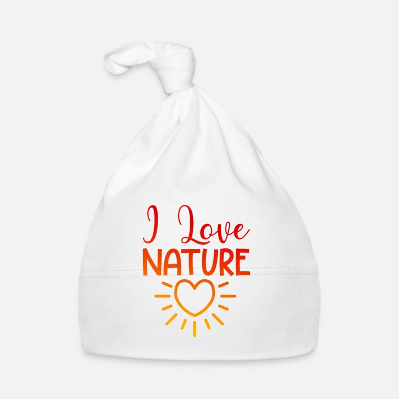 I love nature Organic Baby Cap
