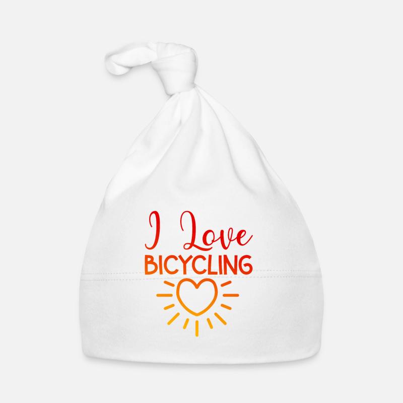 I love cycling Organic Baby Cap