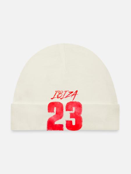Ibiza 23 holidays 2023 - Organic Baby Cap - white - Front