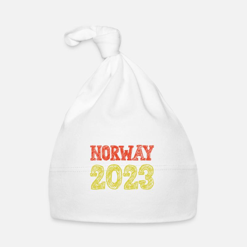 Norvège 2023 Norvège Vacances Bonnet bio Bébé